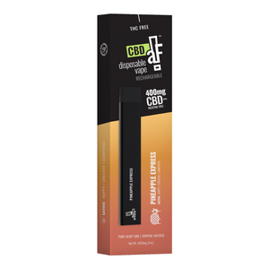 CBDaF!® Disposable Pen 400mg CBD Isolate Pineapple Express