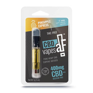 1 Milliliter Vape Cartridge With 400 Milligrams Isolate of Pineapple Express