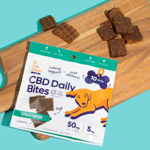 
            
                Load image into Gallery viewer, On-the-Go 3 Pack D Oh Gee CBD Daily Duck &amp;amp; Pumpkin Bites 50MG CBD Per Bag (10 Count)
            
        