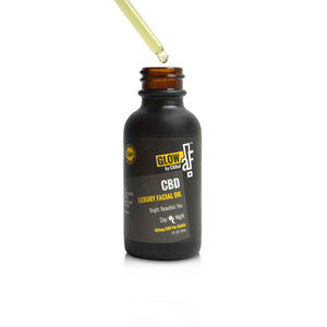 CBDaF!® GLOWaF CBD Luxury Facial Oil 100mg + Vitamin E + Aloe