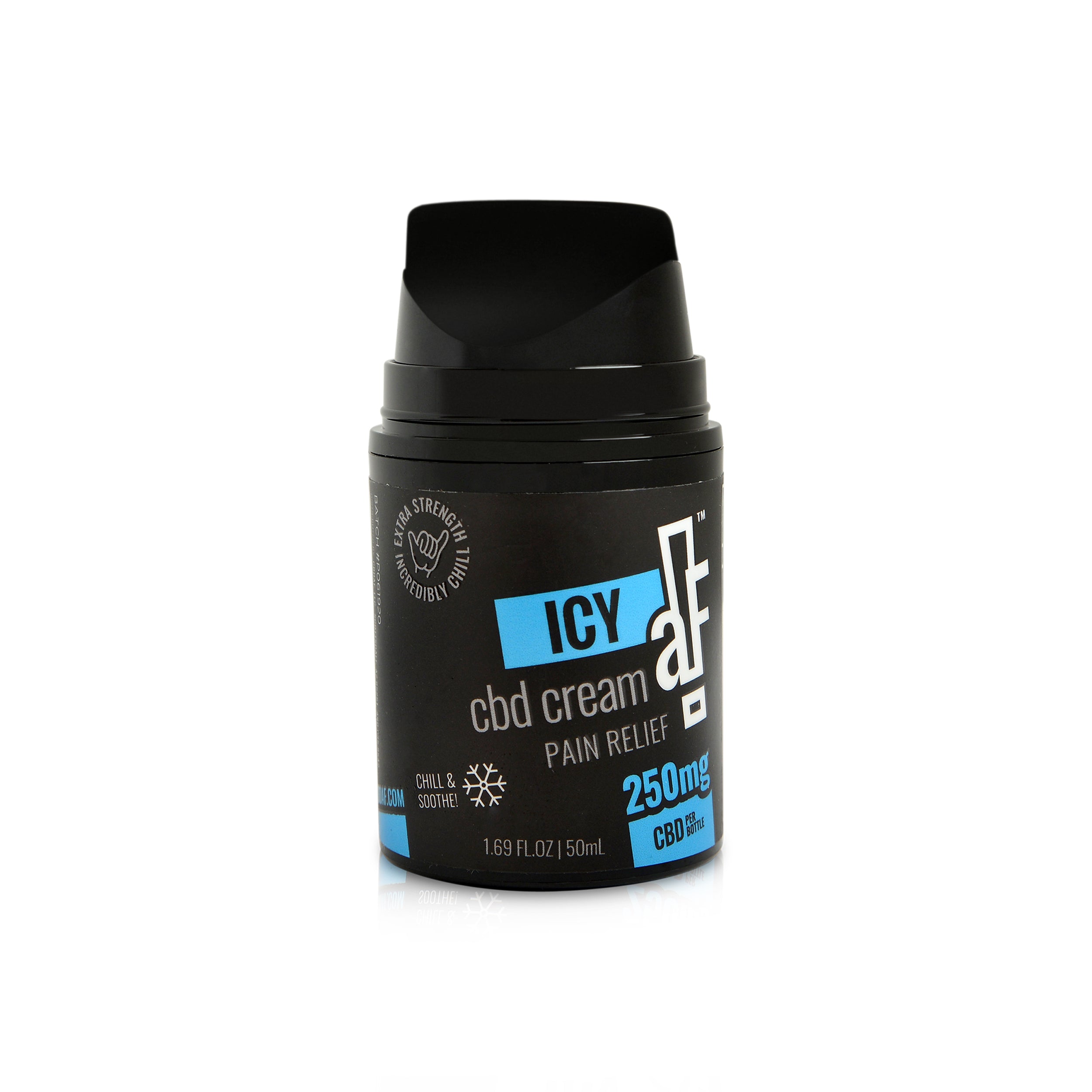 CBDaF!® ICYaF CBD Freeze Relief Cream 250mg + Peppermint Oil