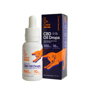
            
                Load image into Gallery viewer, D Oh Gee CBD Dog Oil Drops 300mg Bacon Flavor
            
        