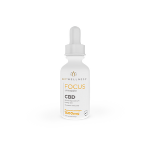 
            
                Load image into Gallery viewer, CBD Focus Oil Drops 1500mg Pineapple
            
        