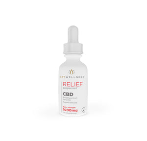 
            
                Load image into Gallery viewer, CBD Relief Oil Drops 1000mg Peppermint
            
        