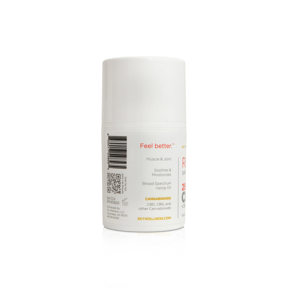 250-Milligram C-B-D Relief Pain Lotion with CBG and Eucalyptus