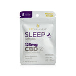 5-Count 125-Milligram C-B-D Sleep Softgels with CBN and Melatonin