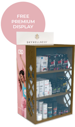3-Shelf Spa Shop Display